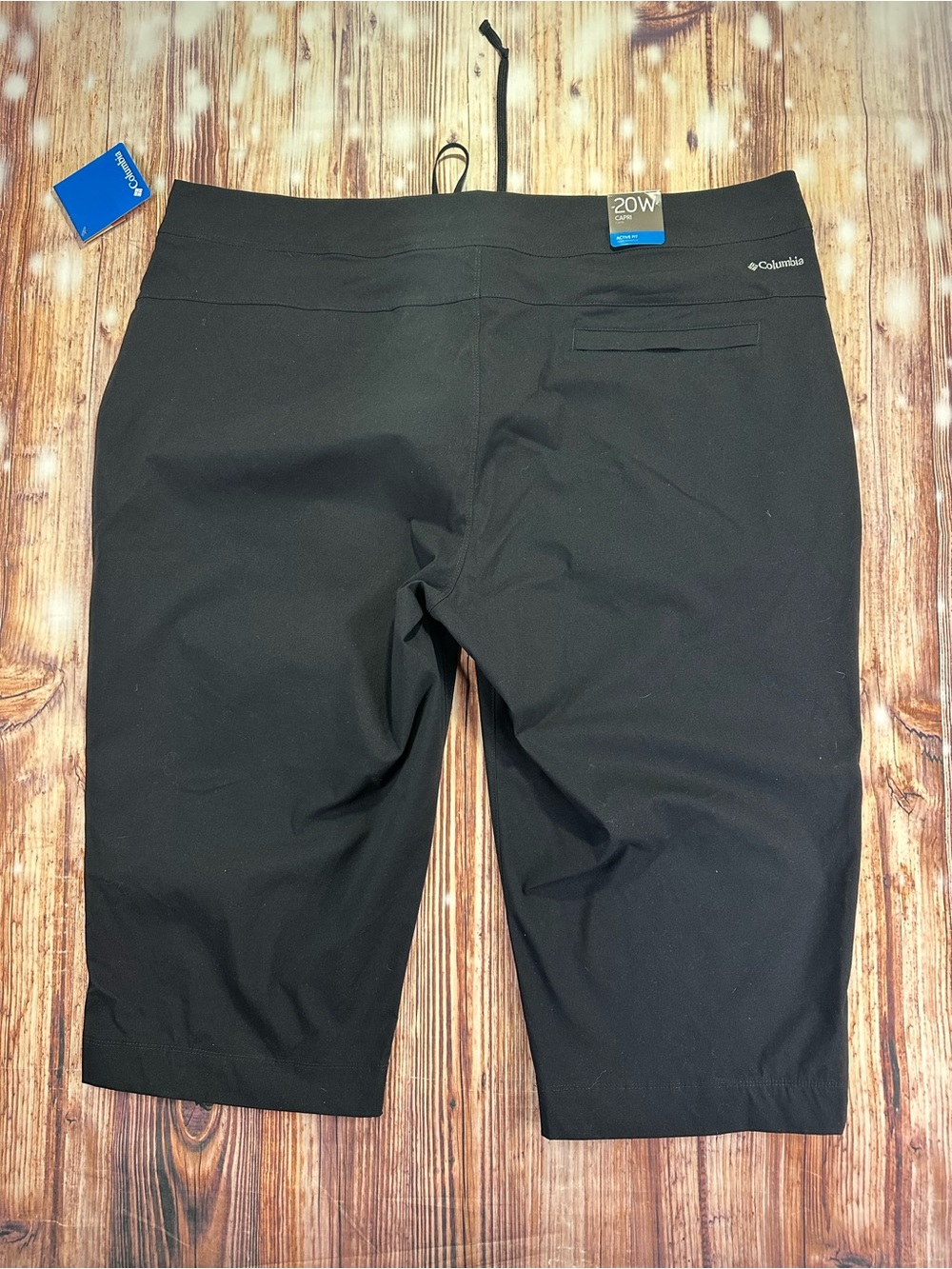 NWT Columbia Women’s Anytime Outdoor Capri Black Size 20W - Picture 2 of 15